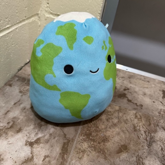 Roman The Earth Toy Stuffed Animal Squishmallows 9” Space Plush Unisex Kids Soft - Picture 3 of 16